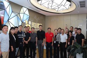 欢迎宜春市团委书记、商会及青企等一行领导莅临江南(中国)人力集团指导