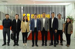 南沙区委常委、组织部部长张家炳率队莅临江南(中国)集团参观考察
